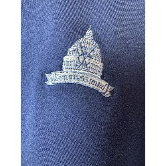 Congressional Country Club Boys Performance Golf Polo Ralph Lauren Navy 14/16 - Picture 7 of 14